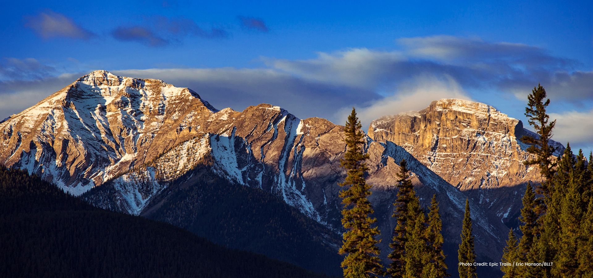 Mountain views in Banff National Park. Photo courtesy of BLLT.