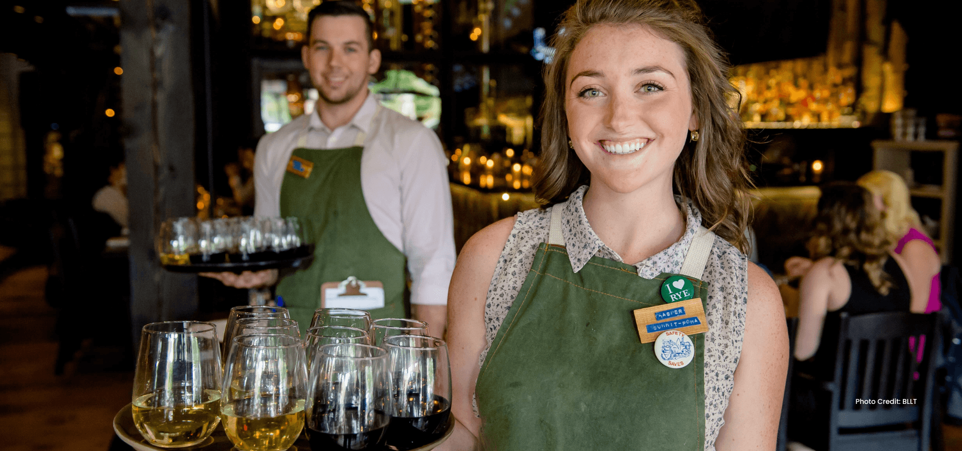 Two F&B employees. Photo courtesy of BHC.